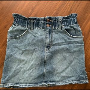 SOLD Women’s Denim Mini Skirt w/ Eco-Friendly Pock